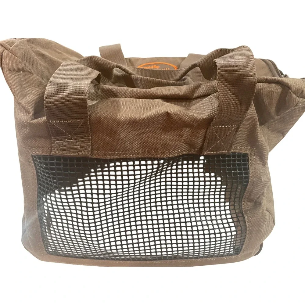 Mud River Dog Products Gear Bag Unisex Brown Ventilated Mesh Hunting Tote